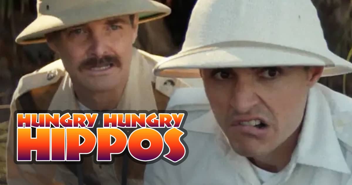 That's a hungry hungry hippo!